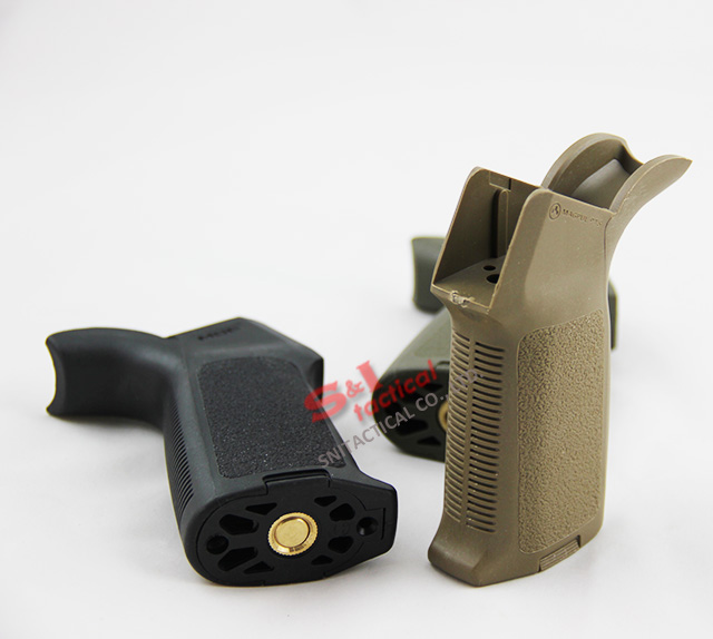MP PTS MOE AEG Pistol Grip Black/Green/Dark Earth
